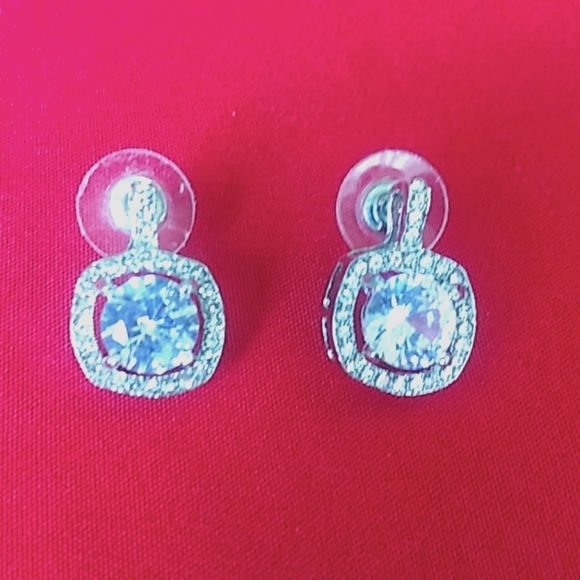 Blush For Her Silver Crystal & Pearl Necklace Set - Picture 2 of 6